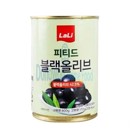 (16:30마감(D) 피티드블랙올리브(스페인/라리/홀/405g)EA 이미지