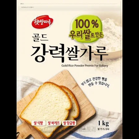(16:30마감)골드강력쌀가루(1KG/PAC/대두식품/쌀:국산) 이미지