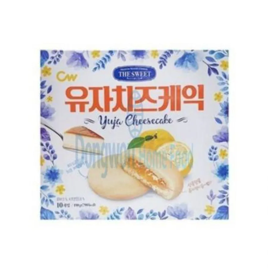 (16:30마감(D) 유자치즈케익(청우/190G/W)EA 이미지