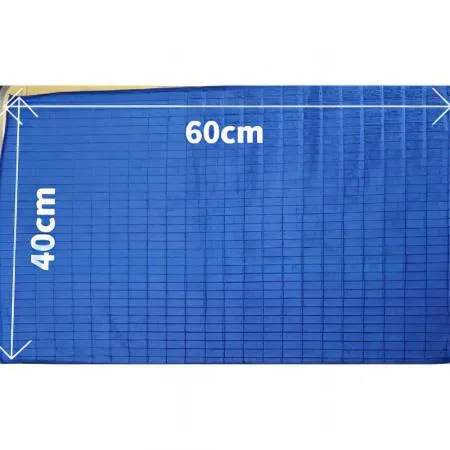 (16:30마감(D) 극세사행주(40*60cm/파랑/1입)EA 이미지
