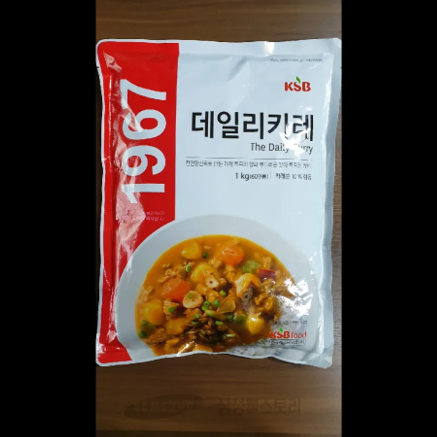 (16:30마감)데일리카레(1KG/EA/에스비) 이미지