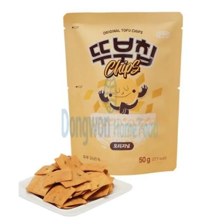 (16:30마감(D) 뚜부칩오리지널(쿠키아/50g/W)EA 이미지