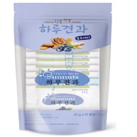(16:30마감(D) 하루견과블루베리(선명/25g*10입/250g)BOX 이미지