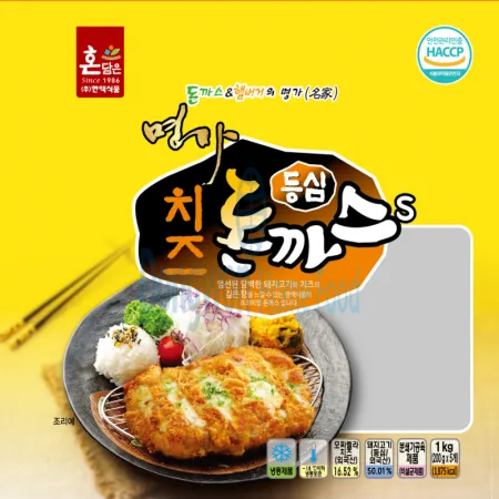 (16:30마감(D) 수입명가치즈등심돈까스(한맥/등심:외국산/200g*5입/1kg)EA 이미지