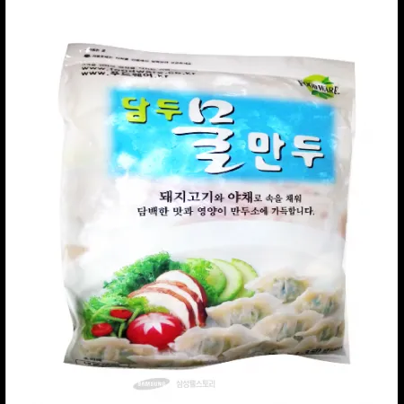 (16:30마감)물만두(담두/1.35KG(9G*약150EA)/PAC/돈육:국내산) 이미지