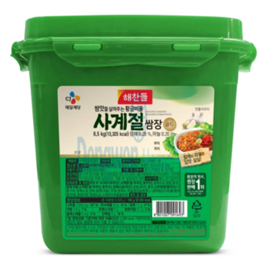 (16:30마감(D) 사계절쌈장골드(CJ/해찬들/6.5KG)EA 이미지