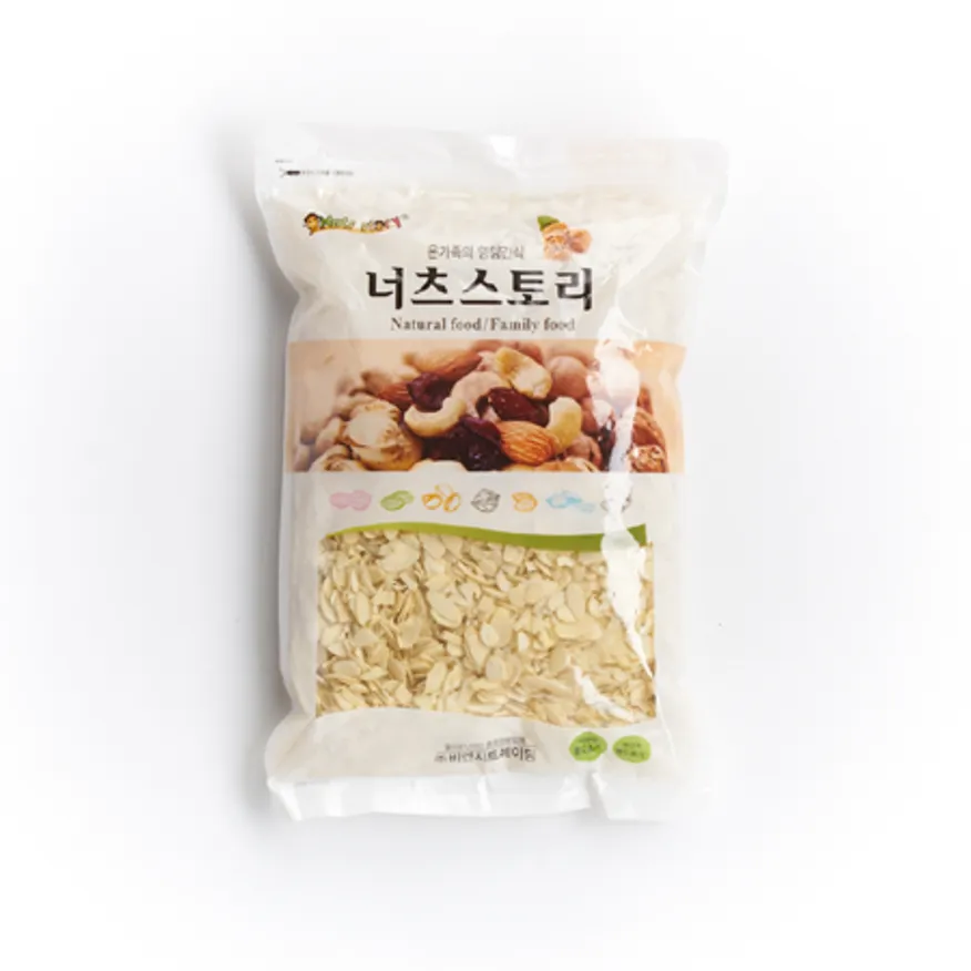 (16:30분마감)비엔지 깐아몬드(실온 슬라이스 1Kg) 이미지