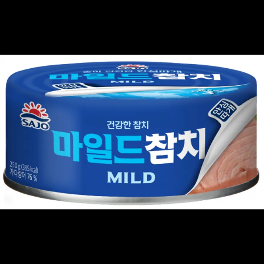 (16:30마감)마일드참치캔(해표/250G/EA/가다랑어:원양산) 이미지
