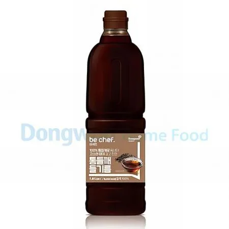 (16:30마감(D) be chef. 통들깨들기름(들깨:외국산/동원홈푸드/1.8L)EA 이미지