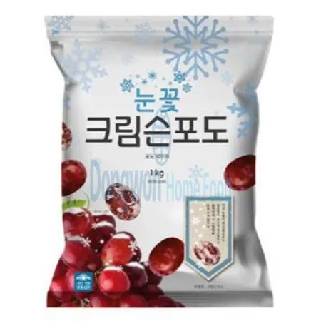 (16:30마감(D) 냉동크림슨포도(칠레산/생활앤/1KG)EA 이미지