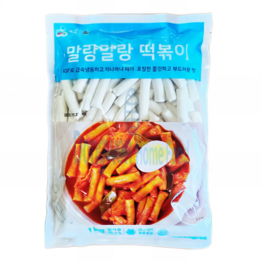 (16:30마감(D) 말랑말랑밀떡볶이(1호/얇은것/떡안애/냉동/1kg)EA 이미지