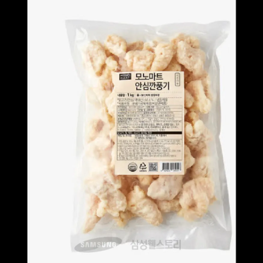 (16:30마감)안심깐풍기(1KG(25~32개내외)/PAC/모노마트/계육:국산) 이미지