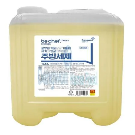 (D)be chef. 주방세제(동원홈푸드/12.5L)EA