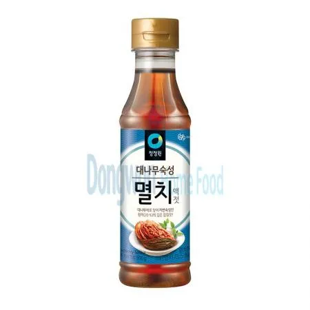 (16:30마감(D) 청정원멸치액젓(국산/대상/500G)EA 이미지