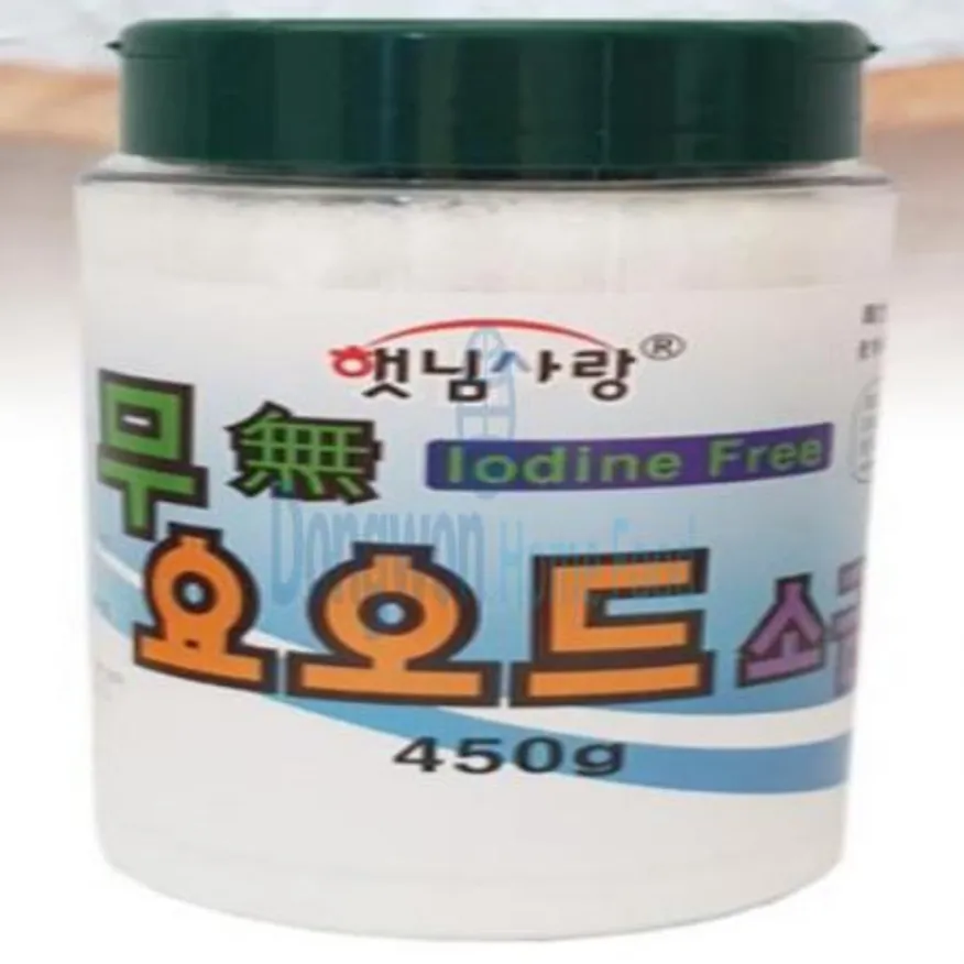 (16:30마감(D) 무요오드소금(햇님사랑/450g)EA 이미지