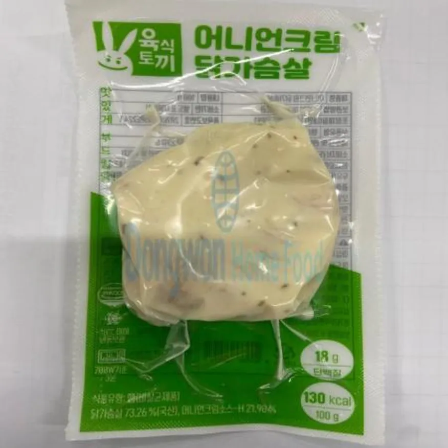 (16:30마감(D) 육식토끼어니언크림닭가슴살(허스델리/닭고기:국내산/100g)EA 이미지