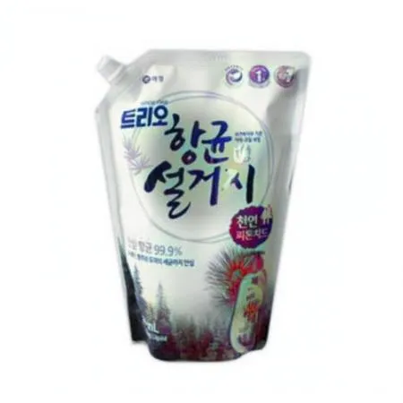 (D)주방세제(애경/트리오/피톤치드/중성/리필형/1종/1.2L)EA