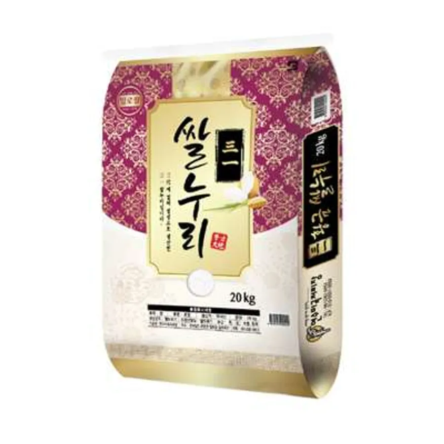 쌀누리쌀(새청무/20kg/국내산/상급/2025년산) 이미지