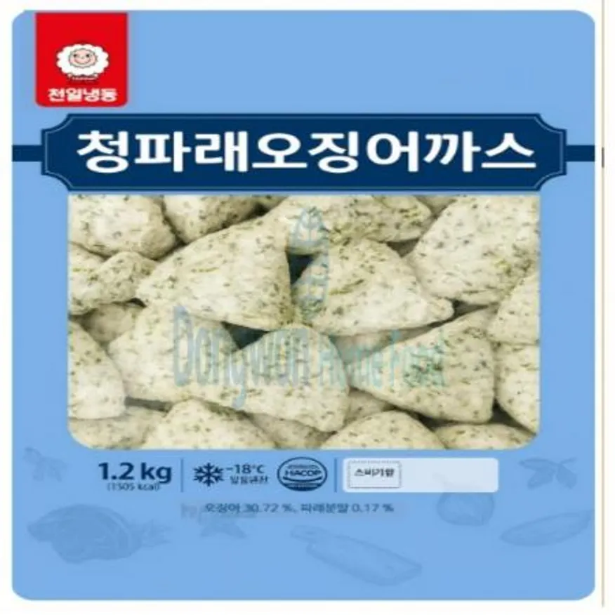 (16:30마감(D) 청파래오징어까스(오징어:외국산/천일/1.2kg/60g*20개입)EA 이미지