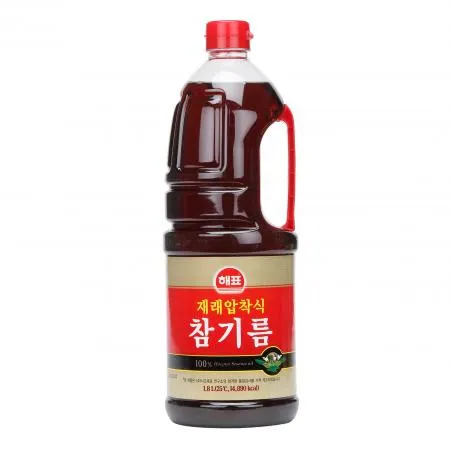 (16:30분마감)사조해표 재래압착참기름(실온 참깨분_1.8L 1.8Kg미 이미지