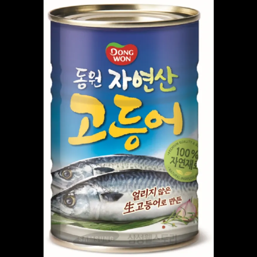 (16:30마감)고등어캔(동원/300G/PAC/고등어:국내산) 이미지