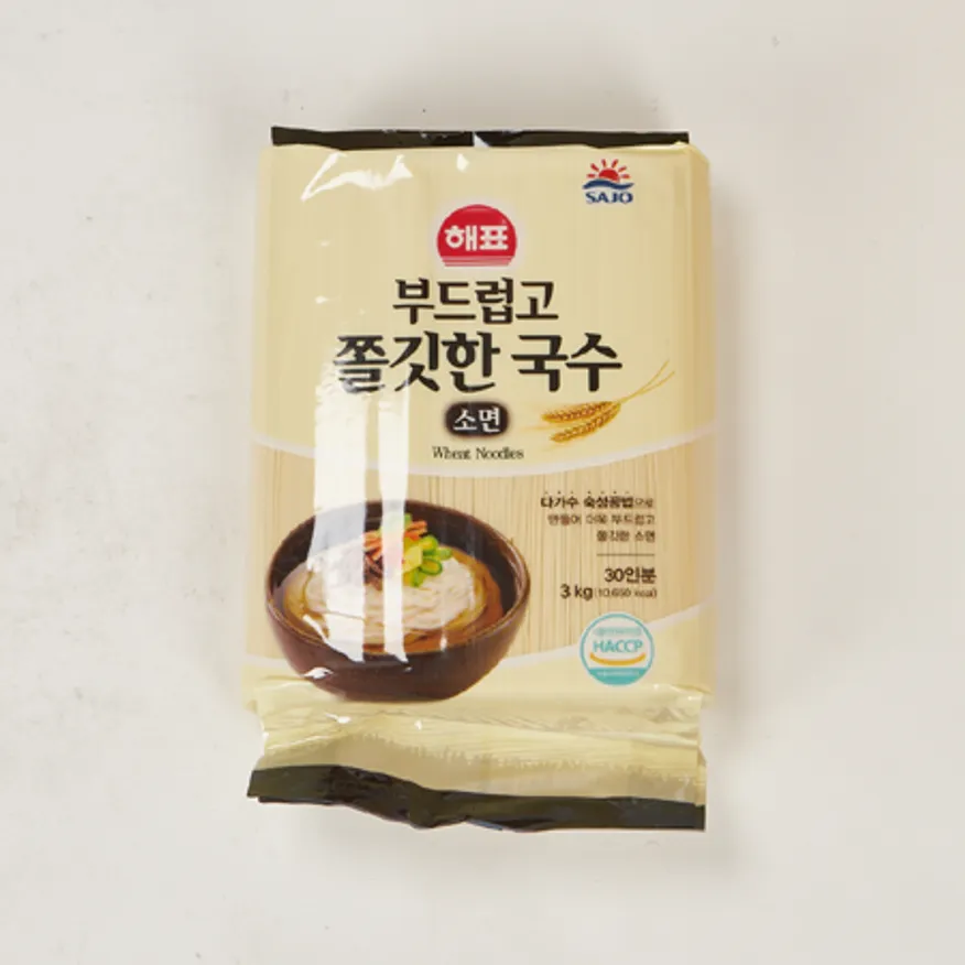 (16:30분마감)해표 소면(실온 부드럽고쫄깃한 3Kg) 이미지