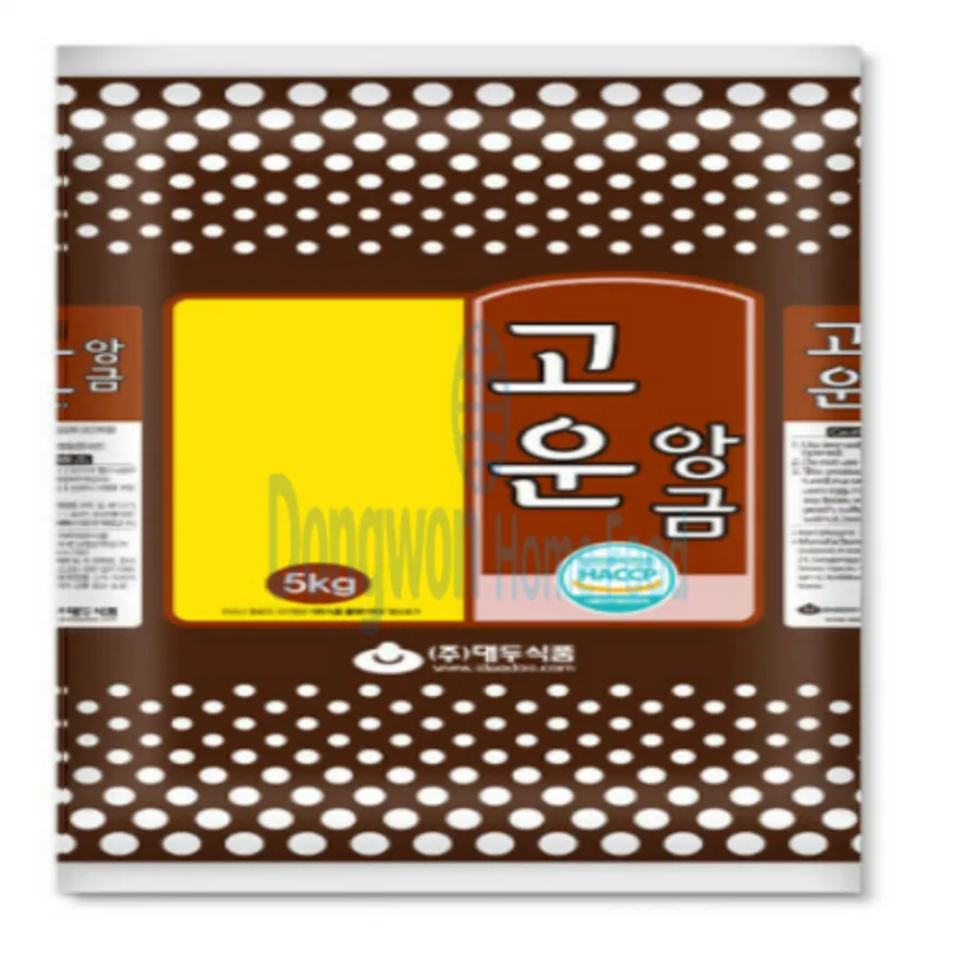 (16:30마감(D) 고운앙금(팥:중국산/대두/실온/55M/5KG)EA 이미지