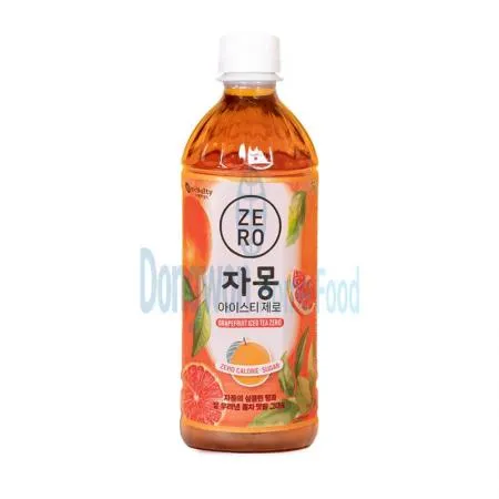 (16:30마감(D) 자몽아이스티제로(한국맥널티/500ml*24입/W)BOX 이미지