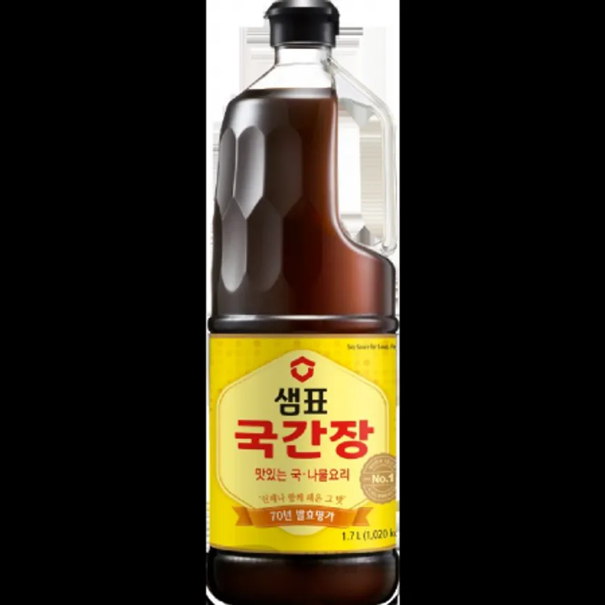 (16:30마감)국간장(샘표/1.7L/EA/탈지대두:외국산) 이미지