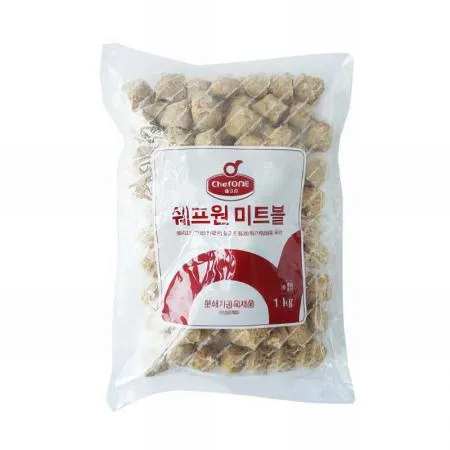 (16:30마감(D) 쉐프원미트볼(대상/돼지고기,닭고기:국산/1kg)EA 이미지