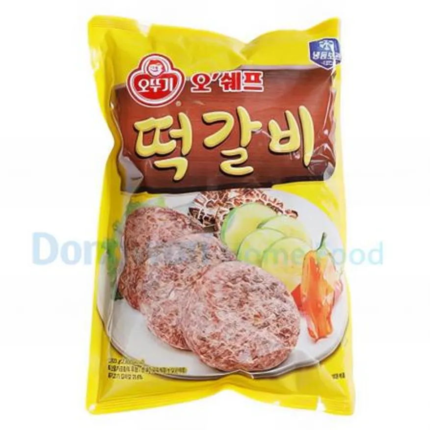 (16:30마감(D) 오쉐프떡갈비(오뚜기/돼지고기:국산/10입/1kg)EA 이미지