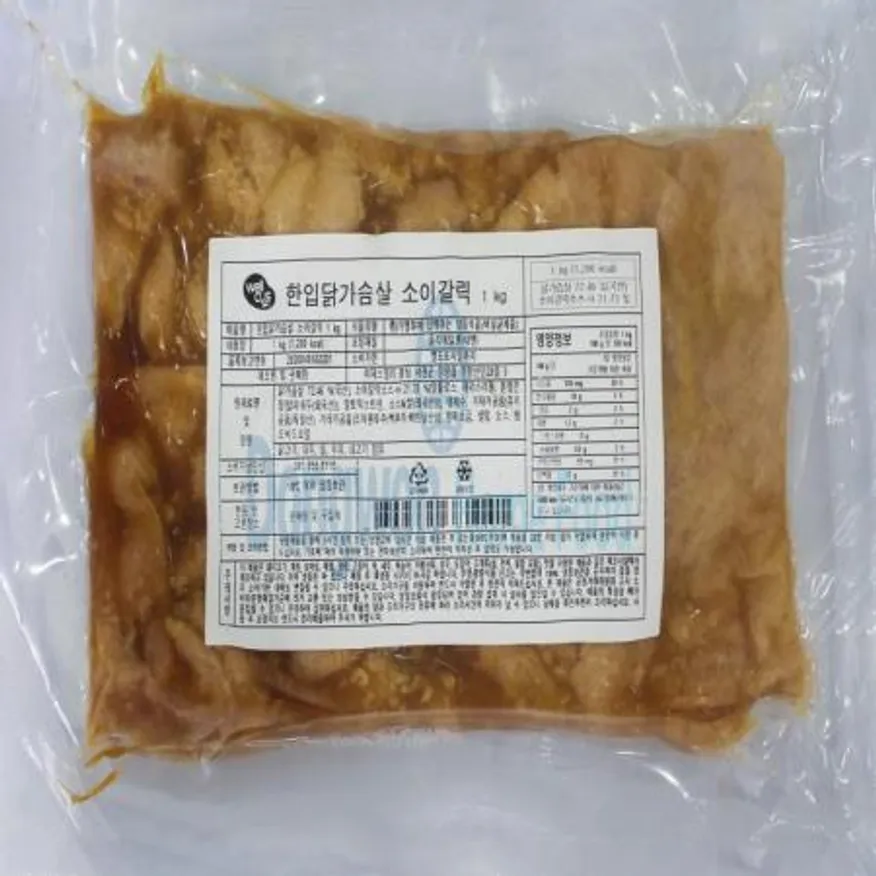 (16:30마감(D) 한입벌크소이갈릭(허스델리/닭고기:국내산/1kg)EA 이미지