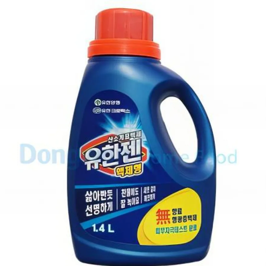 (16:30마감(D) 세탁세제(유한젠/산소계/액상/용기형/1.4KG)EA 이미지