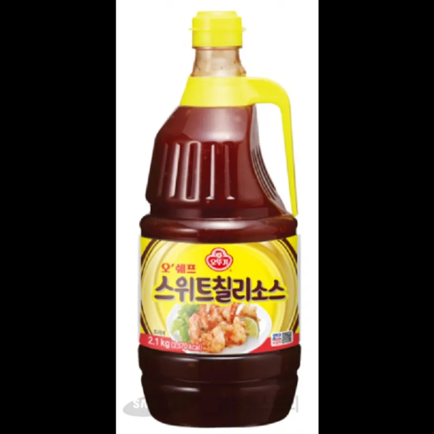 (16:30마감)스위트칠리소스(2.1KG/EA/정제염(중국)/오뚜기/할라피뇨(멕시코)) 이미지