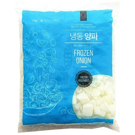 (16:30마감(D) 양파(중국산/글로벌/냉동/다이스/25mm/1kg)EA 이미지