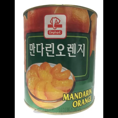 (16:30마감)만다린오렌지캔(밀감캔)(코끼리/3KG/EA) 이미지