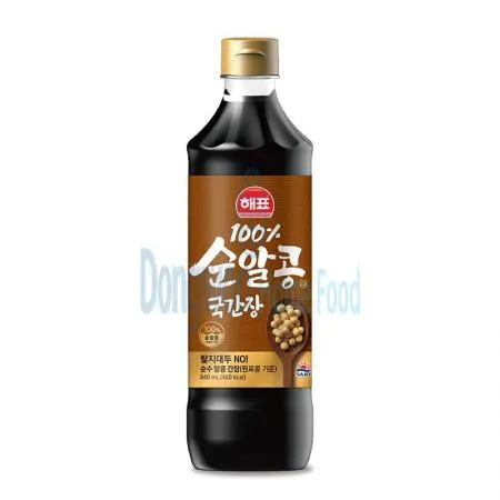 (16:30마감(D) 순알콩국간장(해표/840ml)EA 이미지