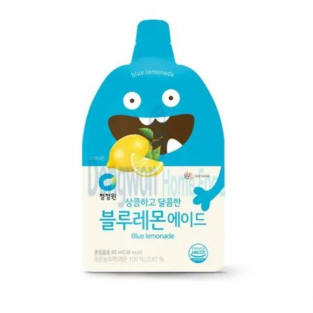 (16:30마감(D) 블루레몬에이드(청정원/80ML*32EA)BOX 이미지