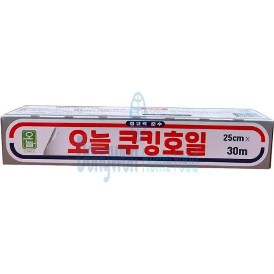 (16:30마감(D) 쿠킹호일(더오늘/25cm*30m/알루미늄)EA 이미지
