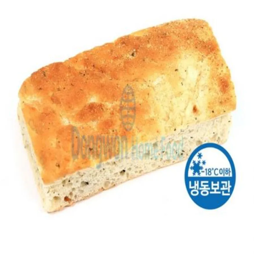 (16:30마감(D) 양파포카치아(BNK/냉동/완제/90g*6EA)EA 이미지