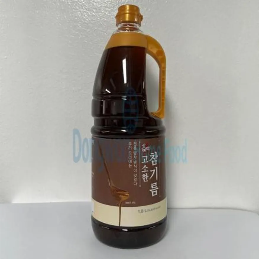 (16:30마감(D) 고소한참기름(참깨:외국산/맛뜨락/1.8L)EA 이미지