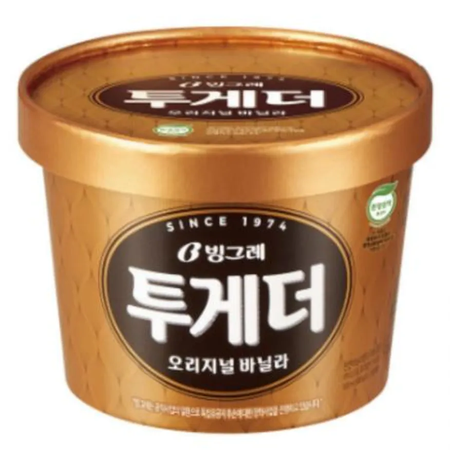 (16:30마감(D) 투게더오리지널바닐라(빙그레/900ML*6EA)BOX 이미지