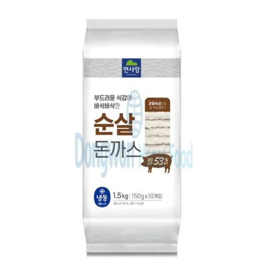(16:30마감(D) 순살돈까스(면사랑/150g*10입/돼지고기:국산/1.5kg)EA 이미지