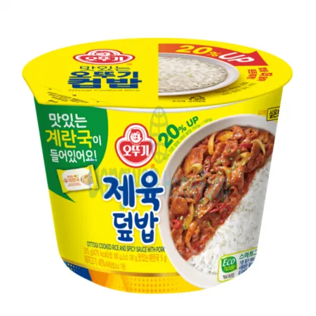 (16:30마감(D) 제육덮밥(쌀:국산/오뚜기/315G/즉석국포함)EA 이미지