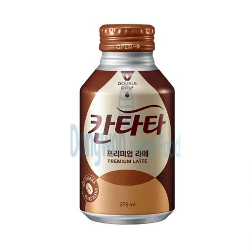 (16:30마감(D) 칸타타프리미엄라떼(롯데칠성/캔/275ML*6EA)BOX 이미지