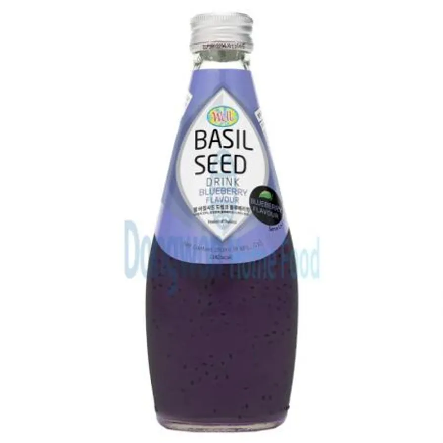 (16:30마감(D) 바질시드드링크(웰/블루베리/290ML*12EA)BOX 이미지