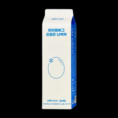 (16:30마감(L)냉동프로즌난백액(아이엠에그/1kg) 이미지