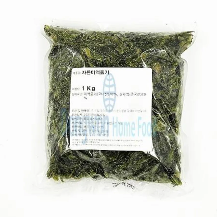 (16:30마감(D) 자른미역줄기(미역줄기:국산/소금:중국/냉장/염장/1kg)EA 이미지
