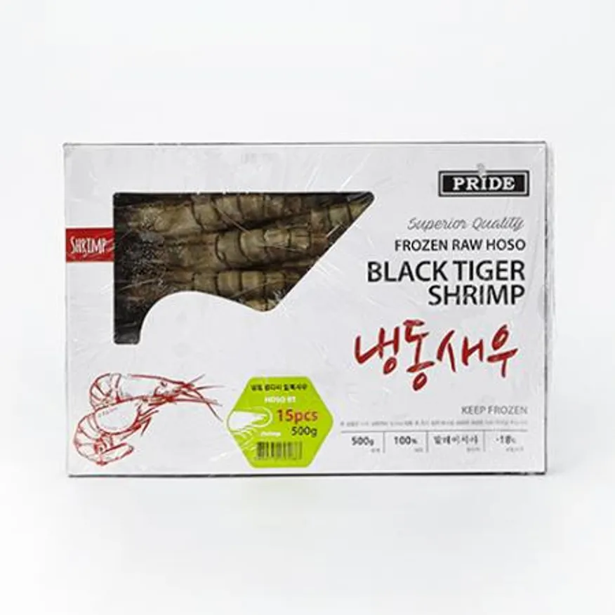 (16:30분마감)통새우(냉동 블랙타이거_15미 구이용 500g말레이지아 이미지