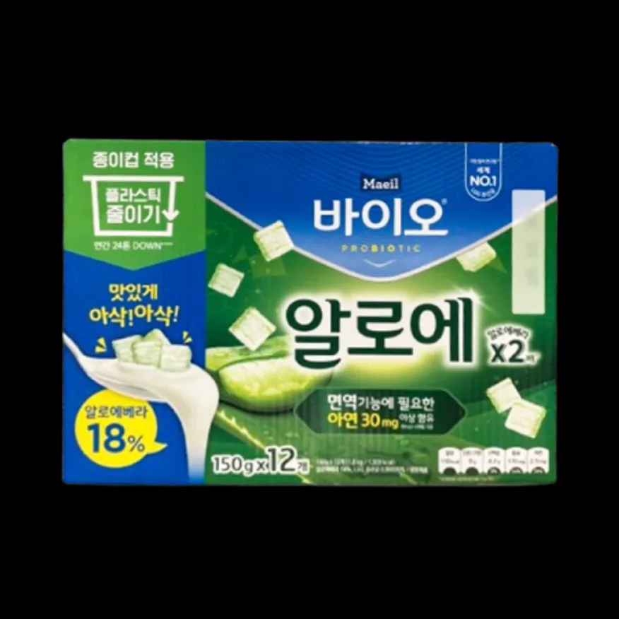 코스트코/매일바이오 알로에 요거트 150G x 12 이미지